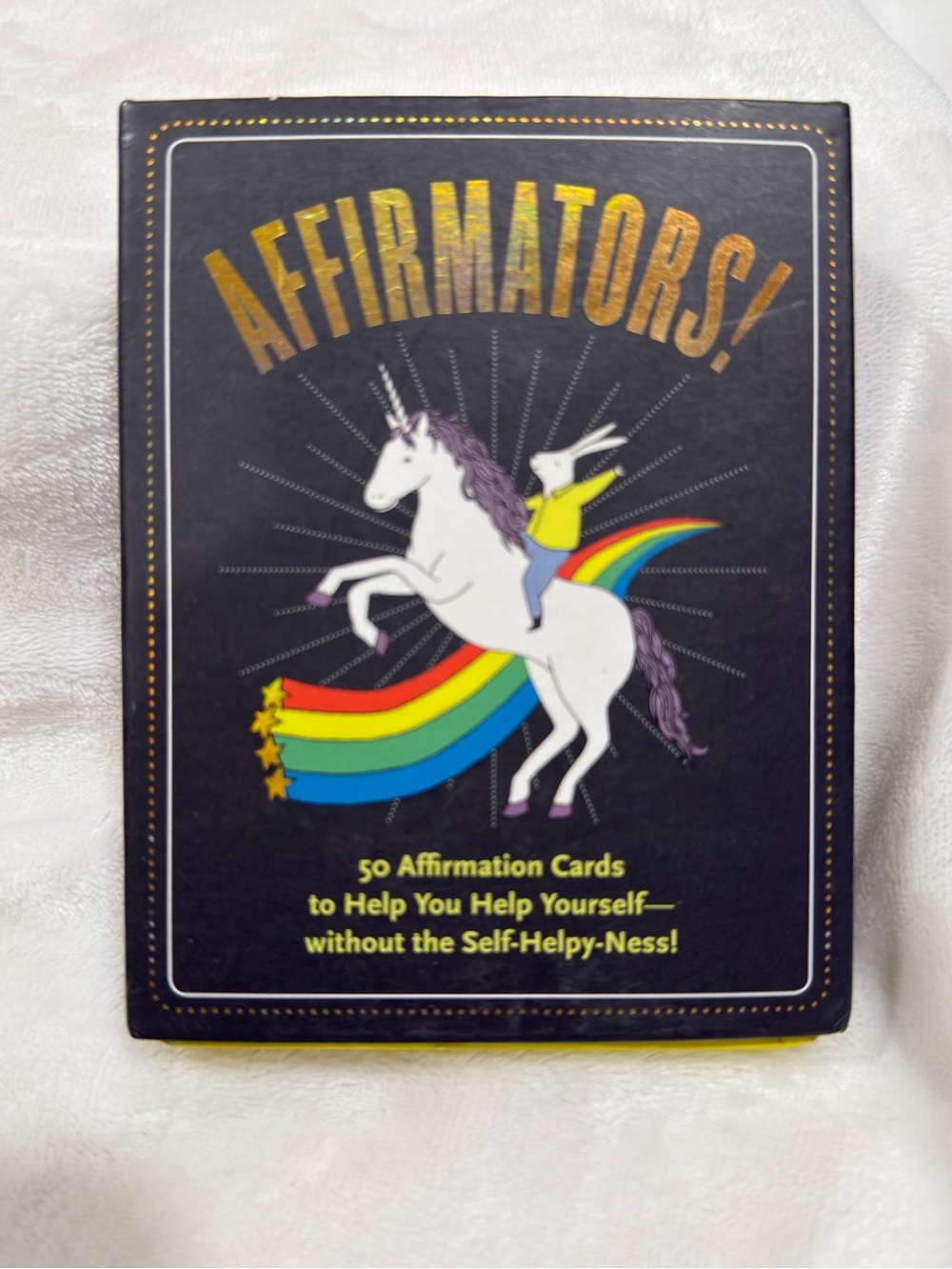 Affirmators! 50 Affirmation Cards - Unicorn & Rainbow